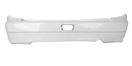 تصویر از سپر عقب پراید 111 سفید نفیس خودرو