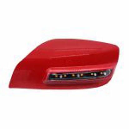 تصویر از آینه ساینا و کوئیک راهنمادار فلاپ قرمز کاوج L