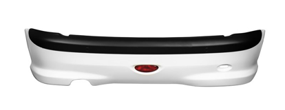 تصویر از سپر عقب 206 سفید کامل مهرگام پارس