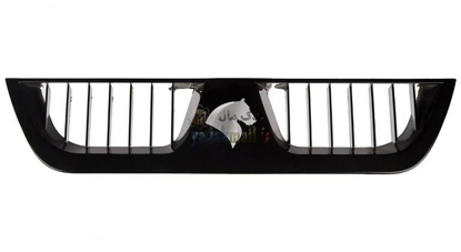 تصویر از جلو پنجره سمند LX مشکی