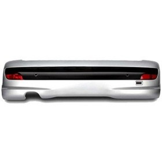 تصویر از سپر عقب 207 نقره ای تیتانیوم کروز