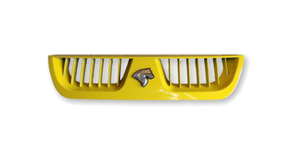 تصویر از جلو پنجره سمند زرد LX تاکسی