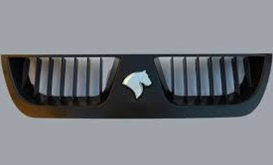 تصویر از جلو پنجره سمند LX خام