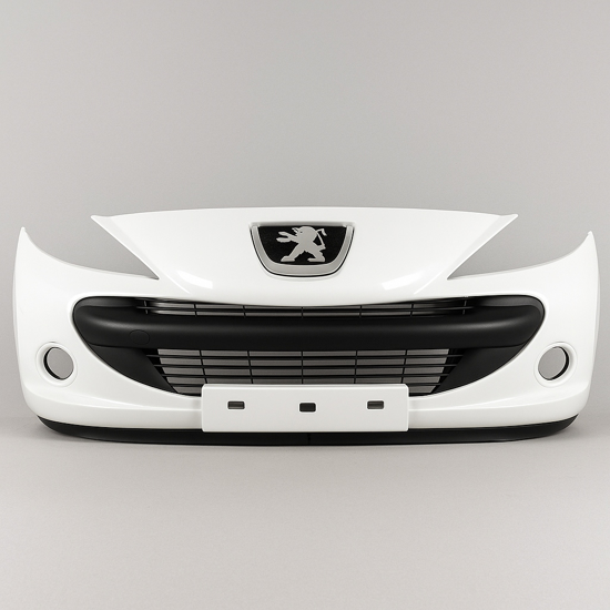 تصویر از سپر جلو 207 سفید آریا